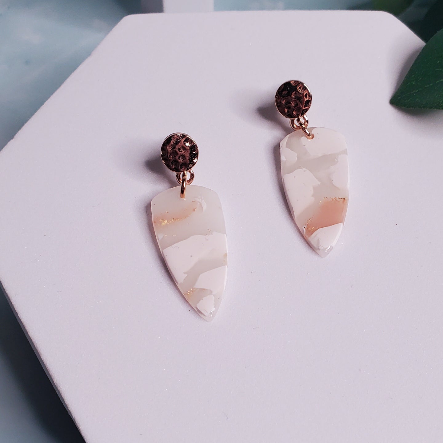 Marble Dagger Dangle